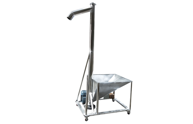 用于垂直或大傾角輸送粉狀、粒狀、非黏性的容重≤1.3t/m的干燥物料