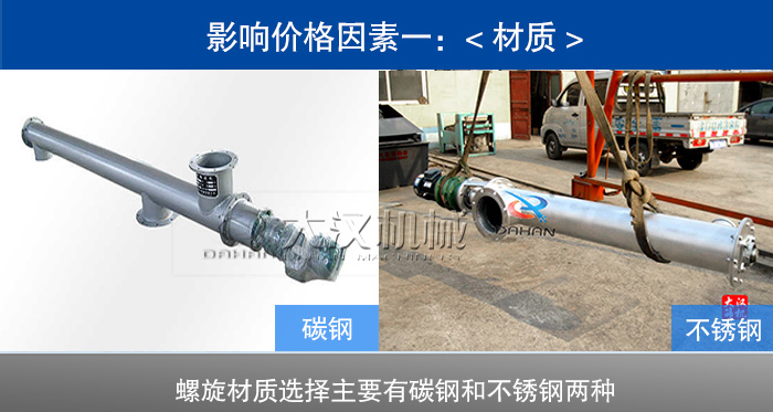 餐飲垃圾無軸螺旋輸送機(jī)