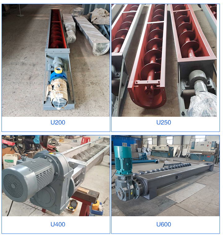 輸送量決定了螺旋輸送機型號的選擇，用戶所需輸送物料的產(chǎn)量越大，選擇的螺旋給料機型號也就越大